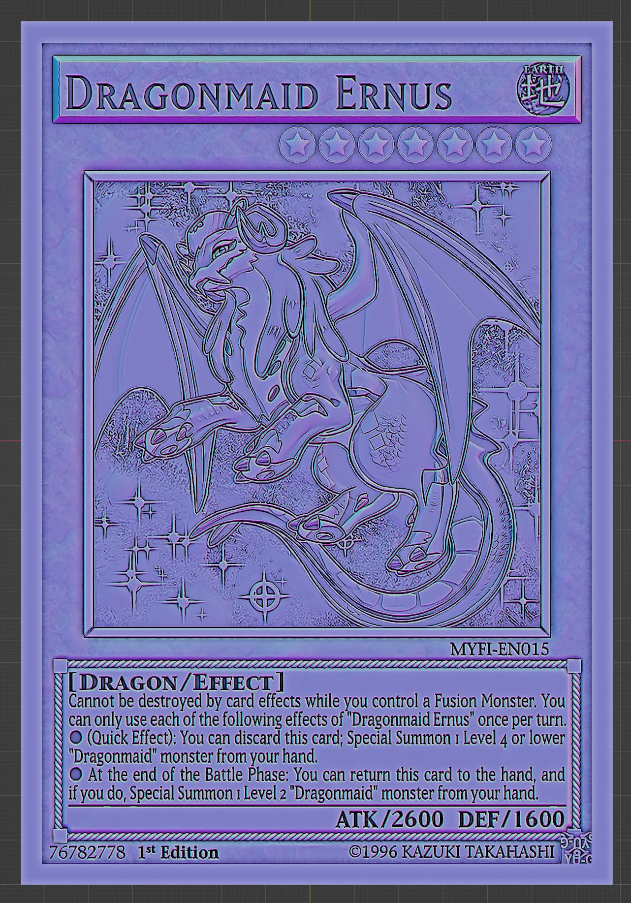 Dragonmaid Ernus - yu-gi-oh!