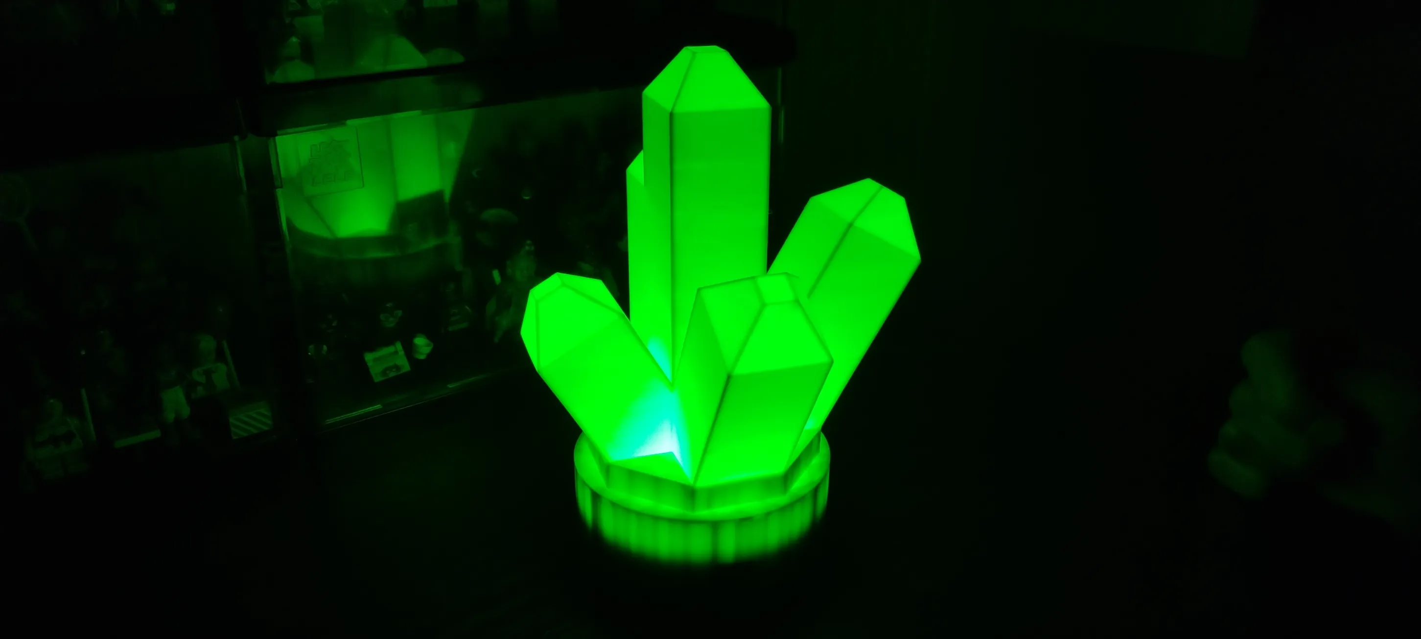 Crystal night light