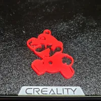 MARIO BROS JUMPING KEYRING-1