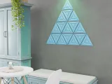 3d wall panel decor "triangles"-3