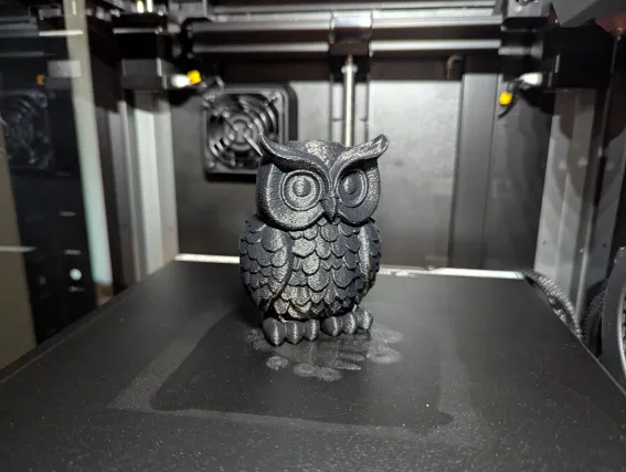 Owl Figurine - Miniatures - PLA - 3D printed product - фото 23