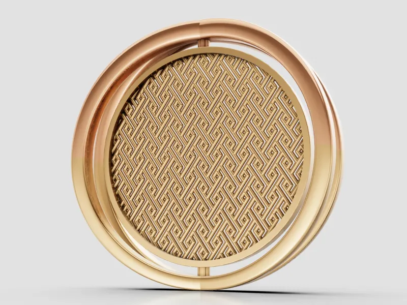 Rotating Lace Decoration