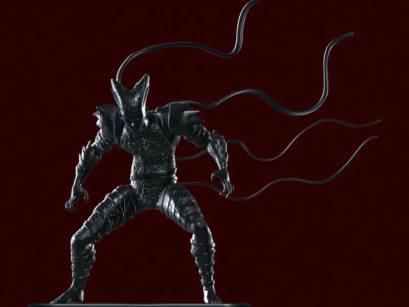 GAROU - one punch man - 3d Print