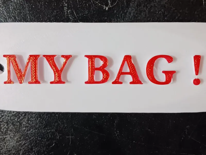 My Bag! luggage tag