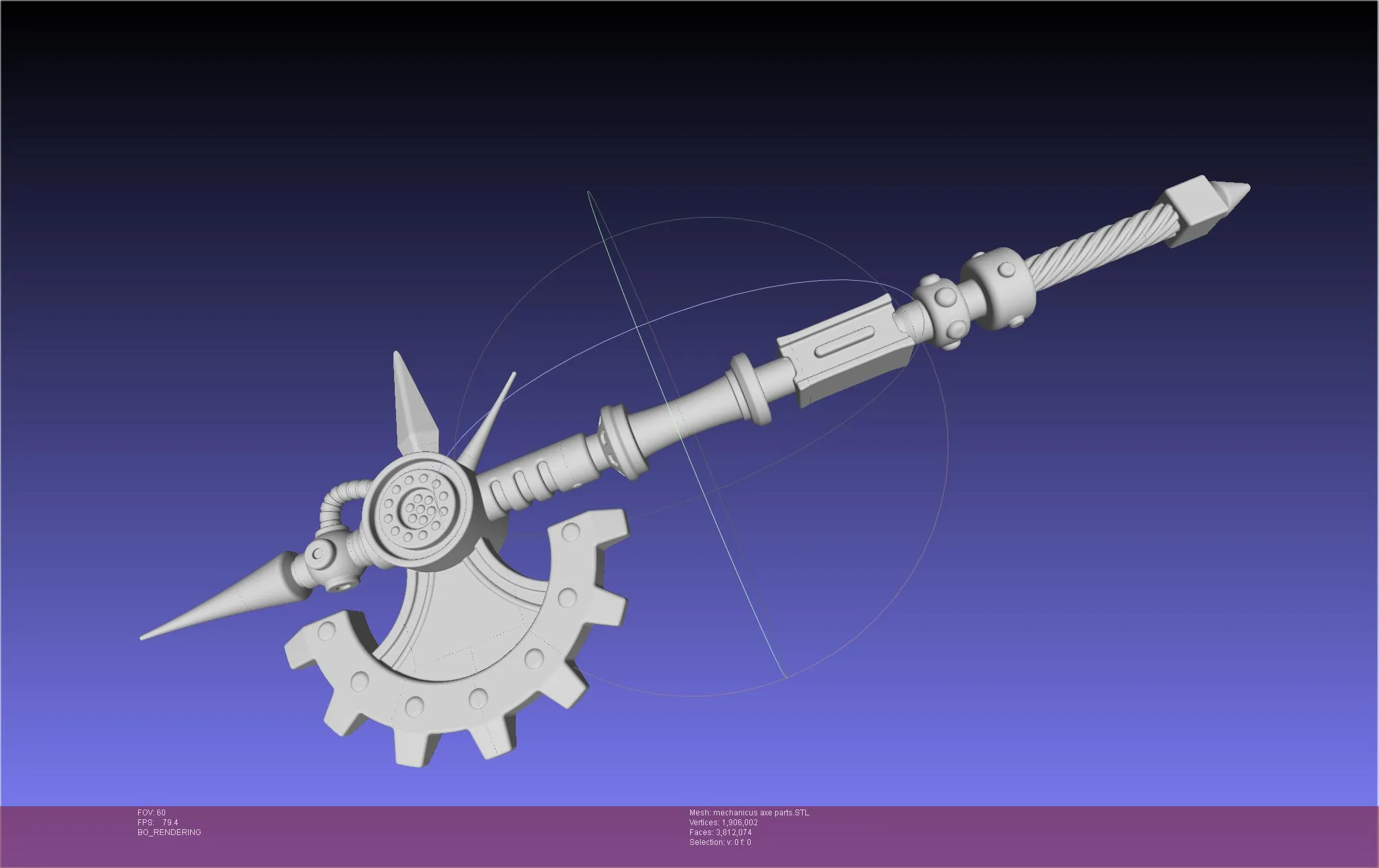 Warhammer Mechanicus Axe
