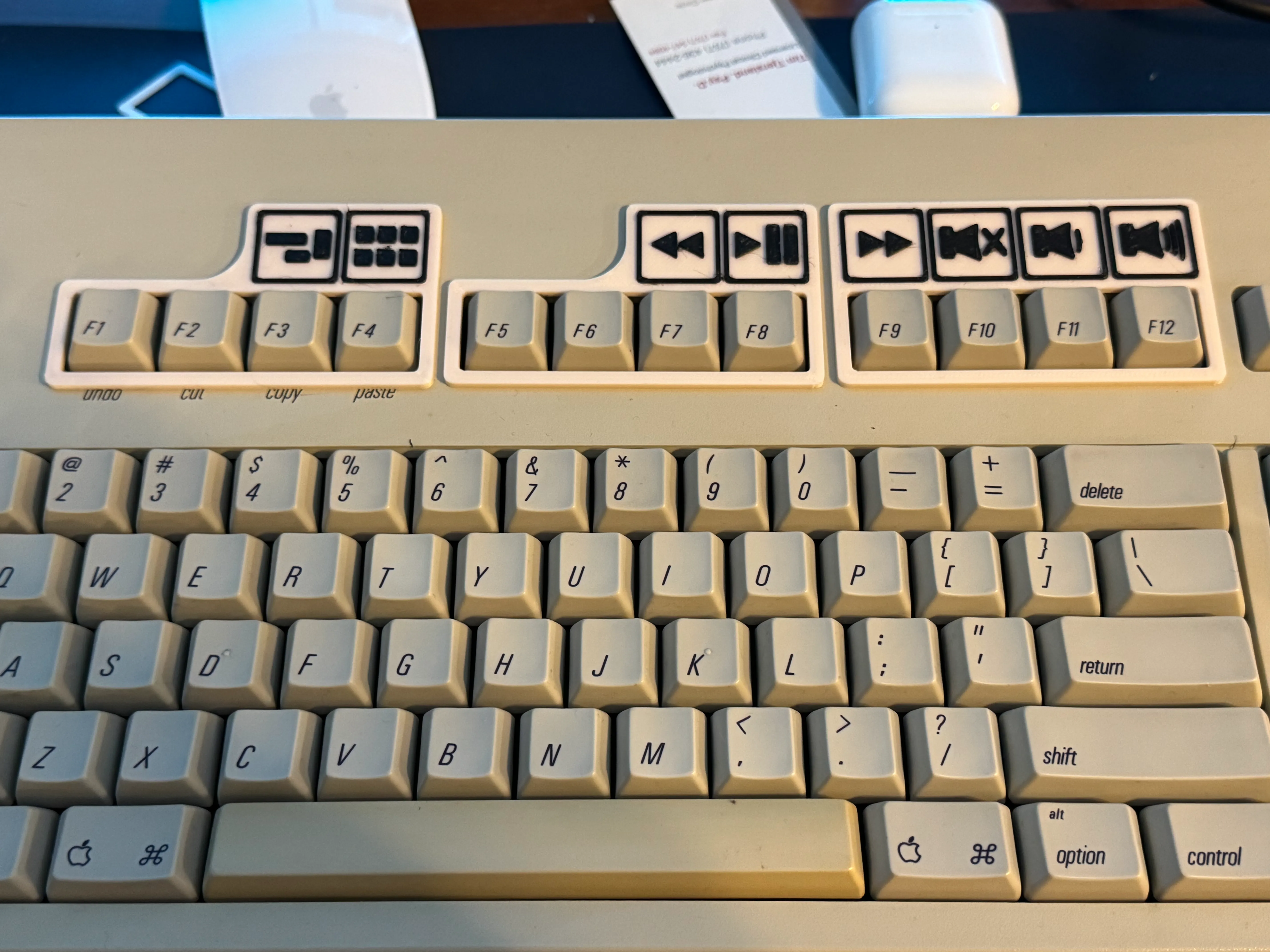 Apple Extended Keyboard F-Row Legend