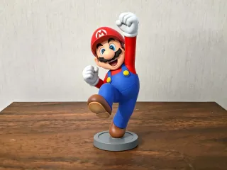 Uncle Mario, the plumber in red cap