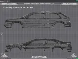 VW Mk2 &amp; BMW E46 M3 Siluet Wallart-1