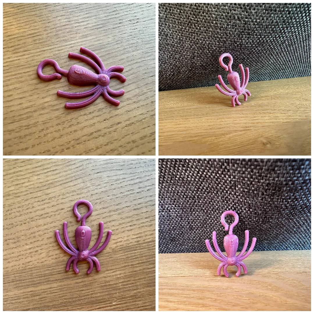 Spider shoe charm