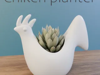 chiken planter