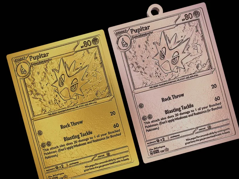 Pupitar Pokemon card