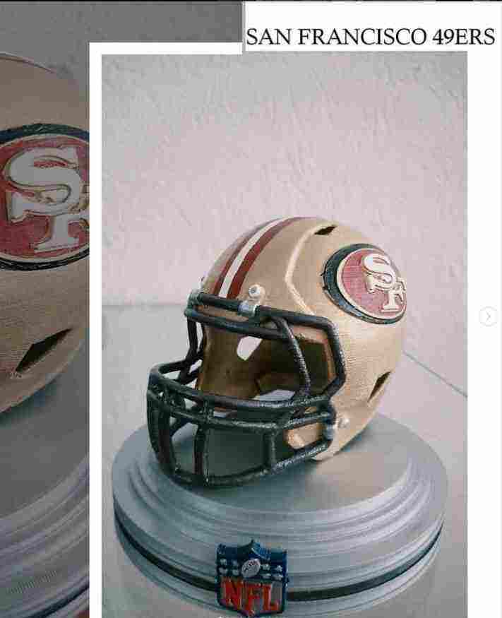 San Francisco 49ers Helmet | 3D models download | Creality Cloud