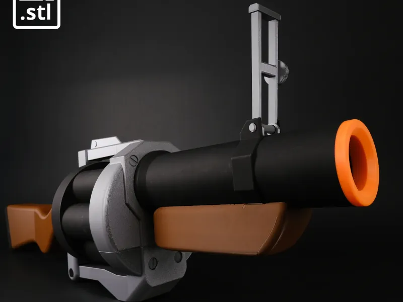 Team Fortress 2 Lanciagranate - STL stampabile in 3D per Cosplay