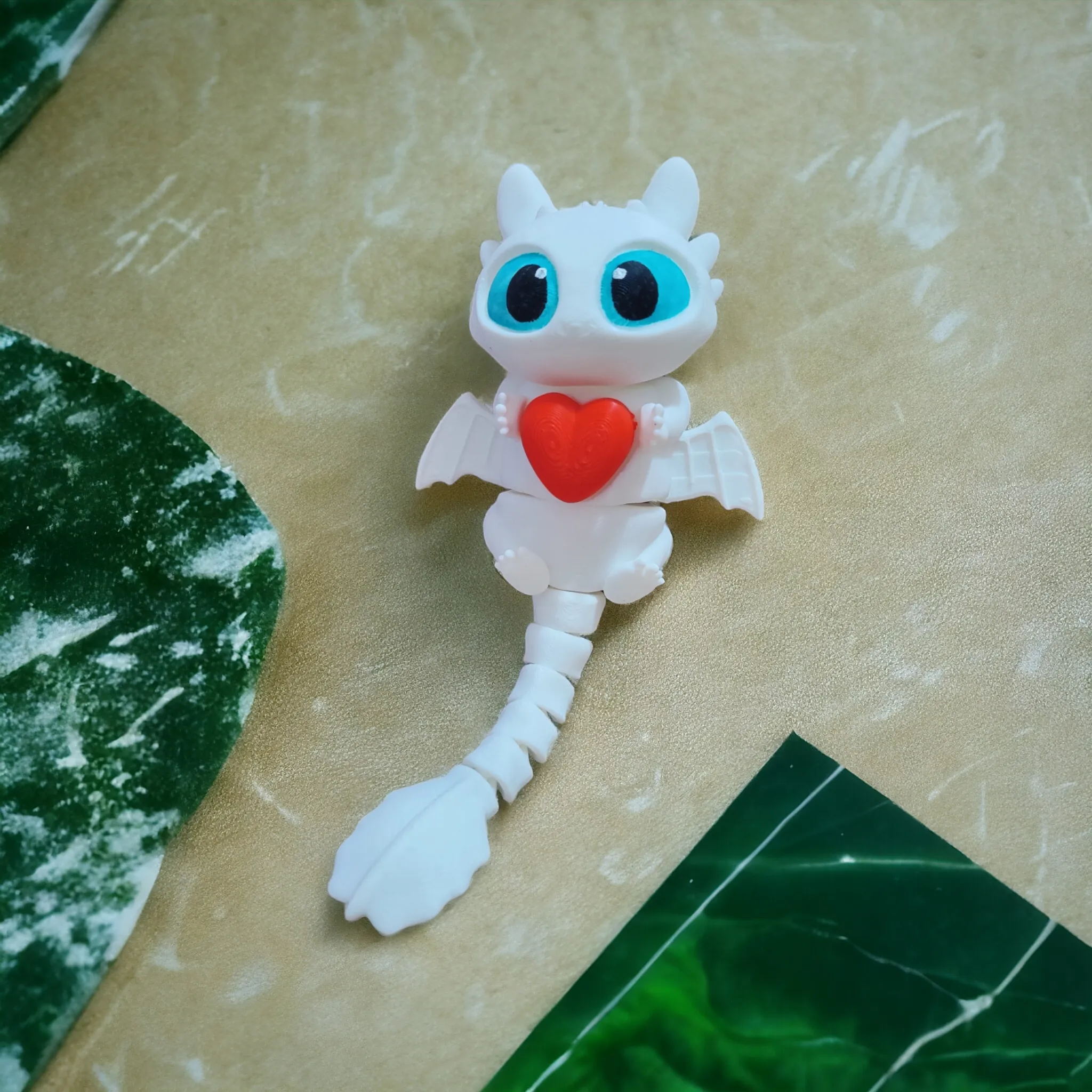 Flexi Articulating Toothless ( KeyChain / Magnet )