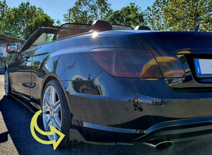 Universal Rear Splitter Spoiler | Rear Bumper Protector