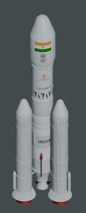 Isro Gslv Mk Iii Rocket Launch Vehicle