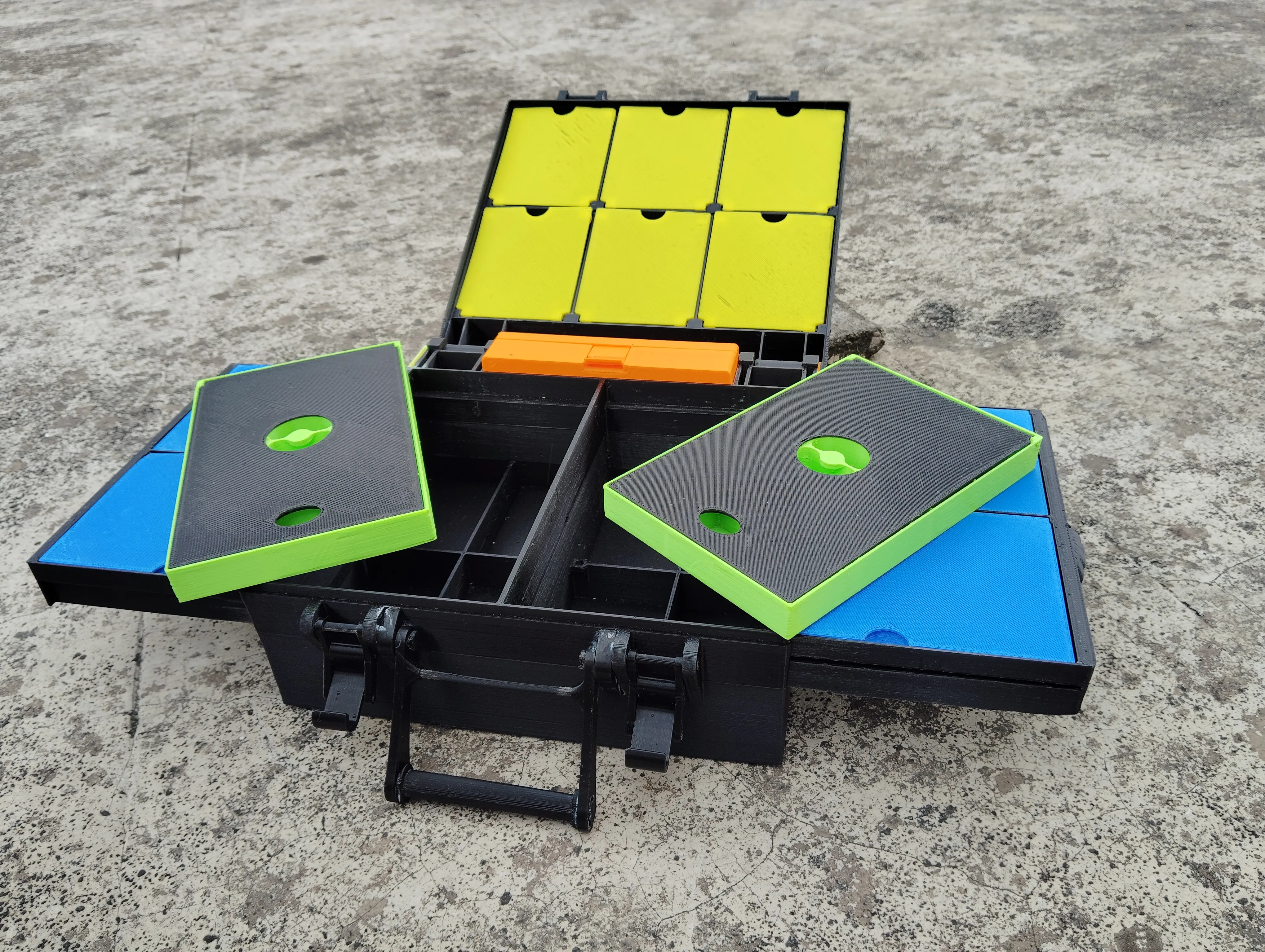 "Fishing Tackle Box"