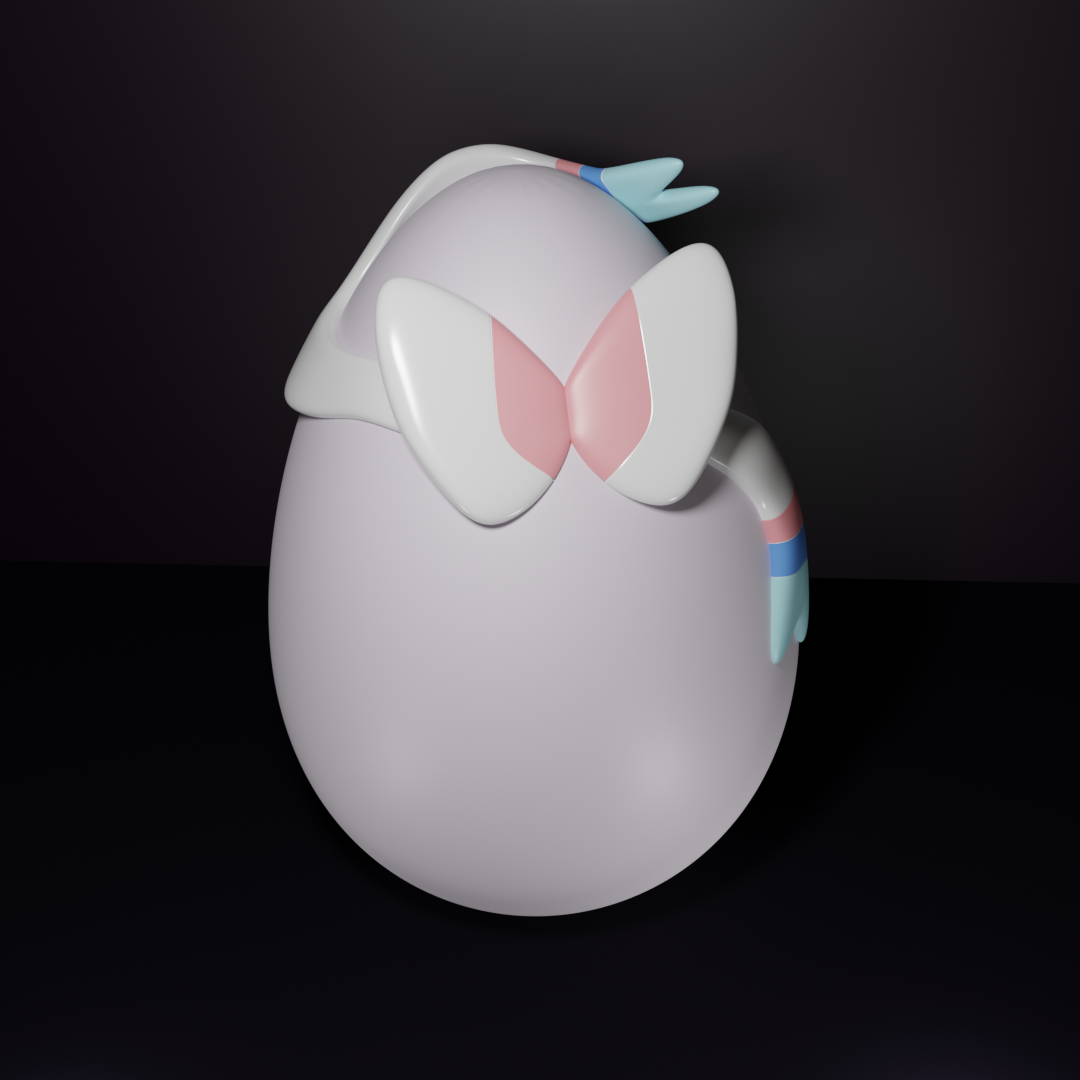 POKEMON EASTER EGG - EEVEE EVOLUTIONS, 3D models download