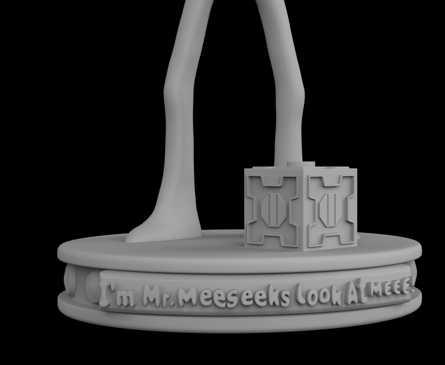 MR. MEESEEKS and meeseeks BOX | 3D models download | Creality Cloud