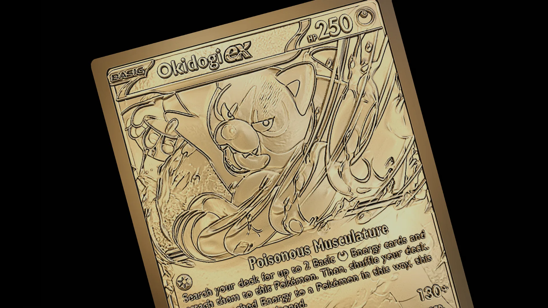 Okidogi Ex - Pokemon card