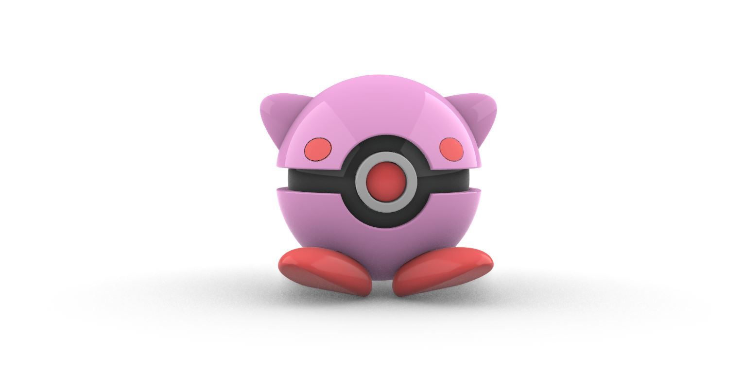 Free STL file Typical Pokeball 🐉・3D printer design to download