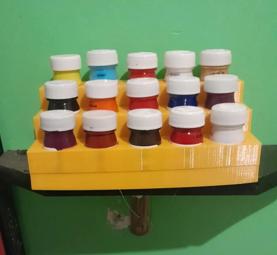 acrylic paint stand