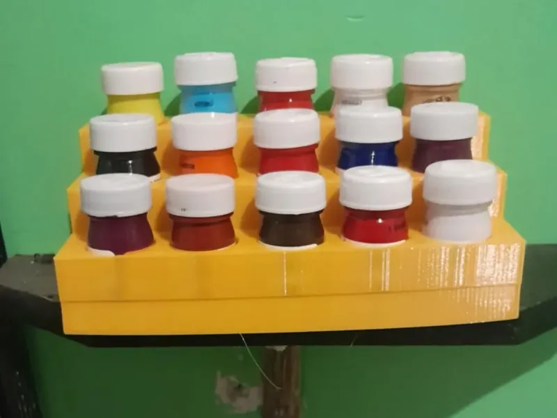 acrylic paint stand
