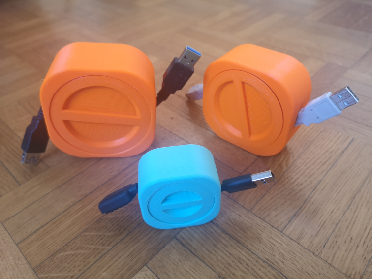 USB Cable Reel, 3D models download