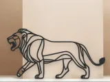 Lion Line Art-2