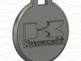 Pendentif porte clé Kawasaki / Kawasaki Key ring-1