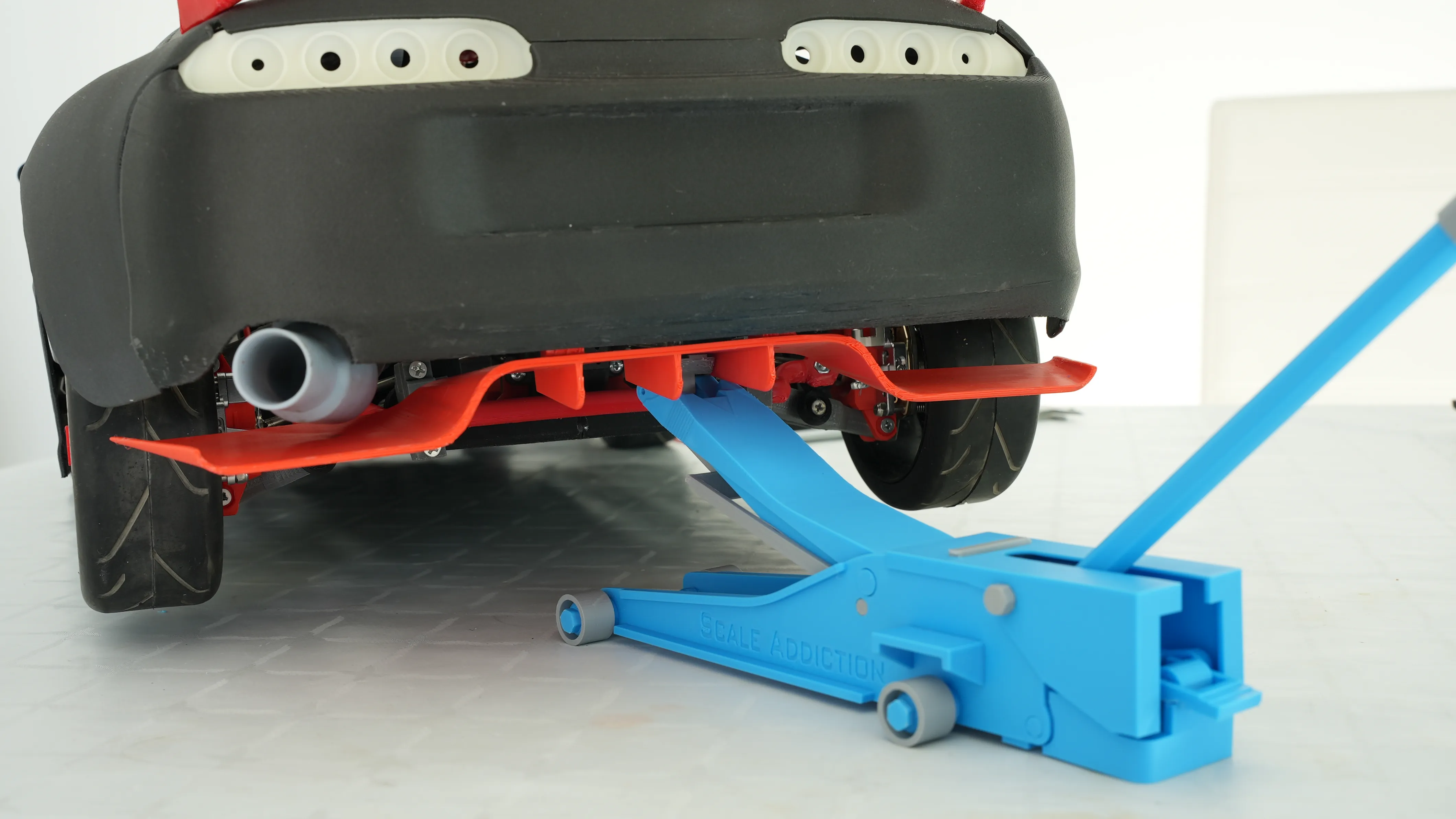 fully 3d printed Hydraulic like jack ( No hardware )