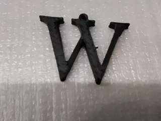 W - keychain