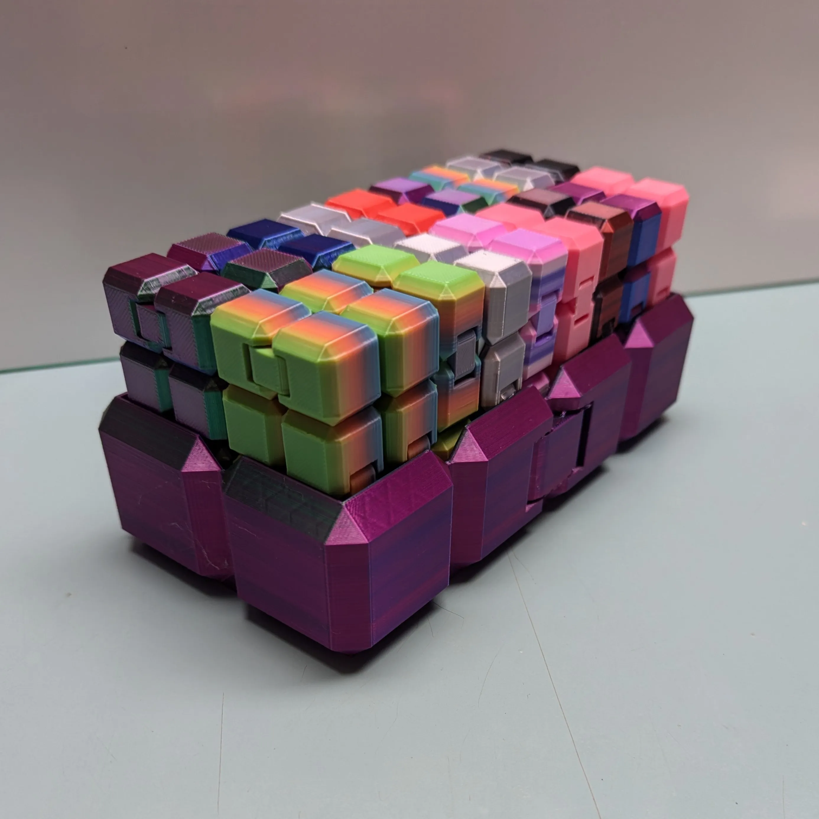 Infinity Cube Display Container