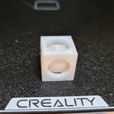 Test cube with sphere-0