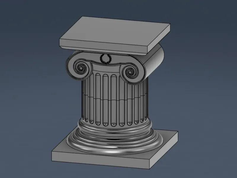 Roman Plinth Column