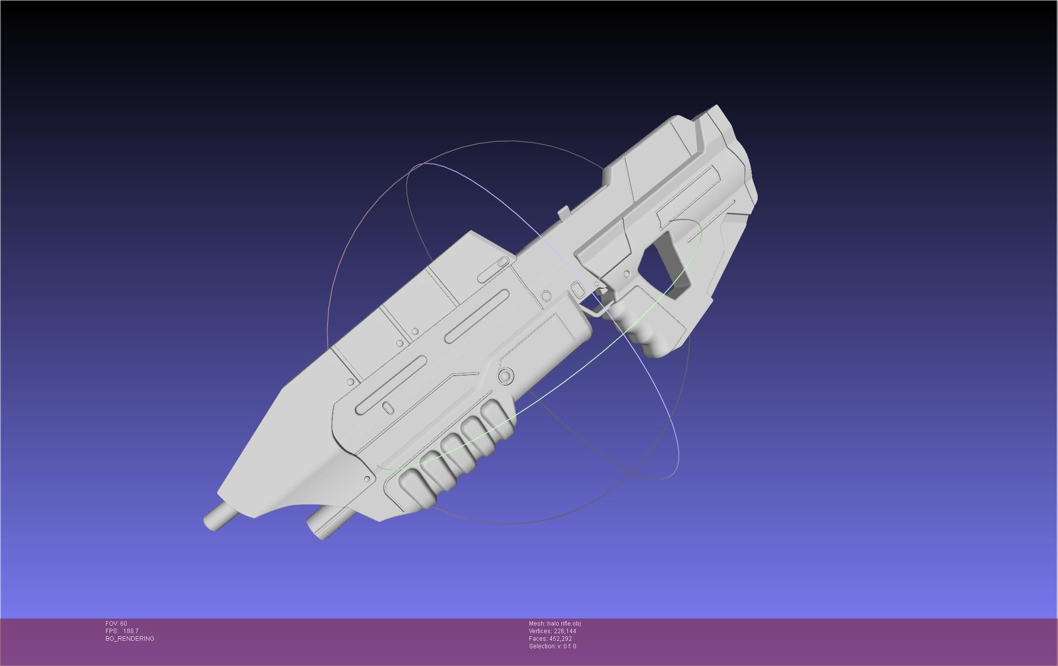 HALO Assault Rifle MA5B | 3D Models Download | Creality Cloud