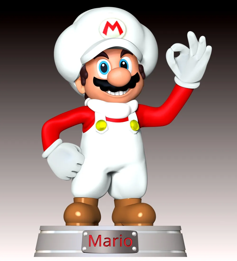 Cloud Mario Fan Art