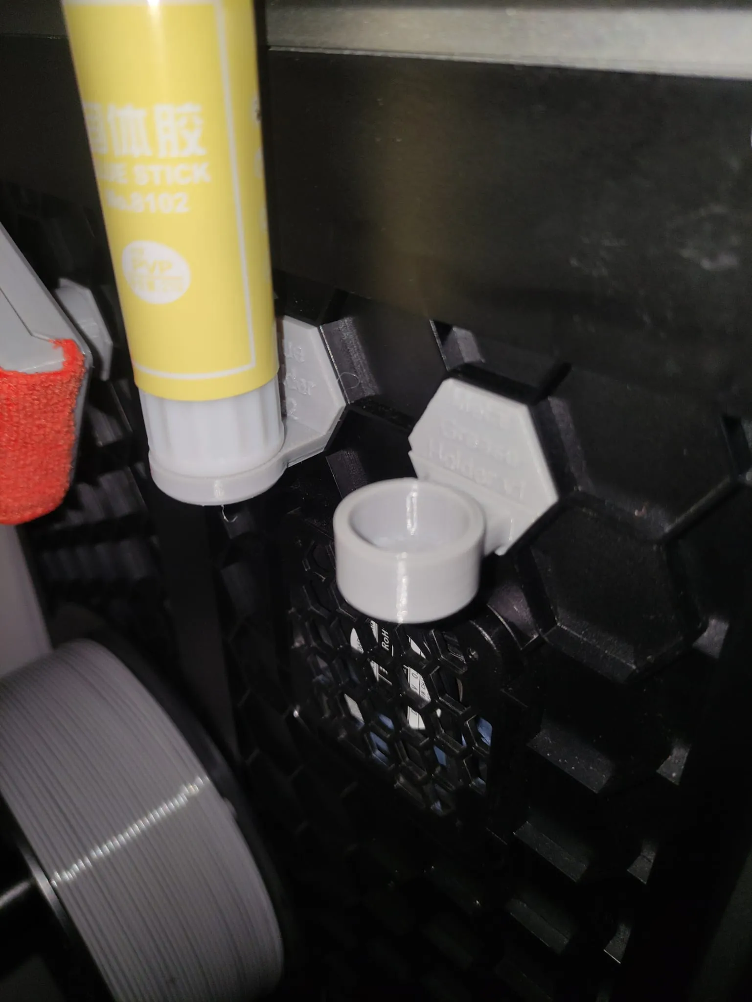 Metal grease tube holder for Creality K1 K1C