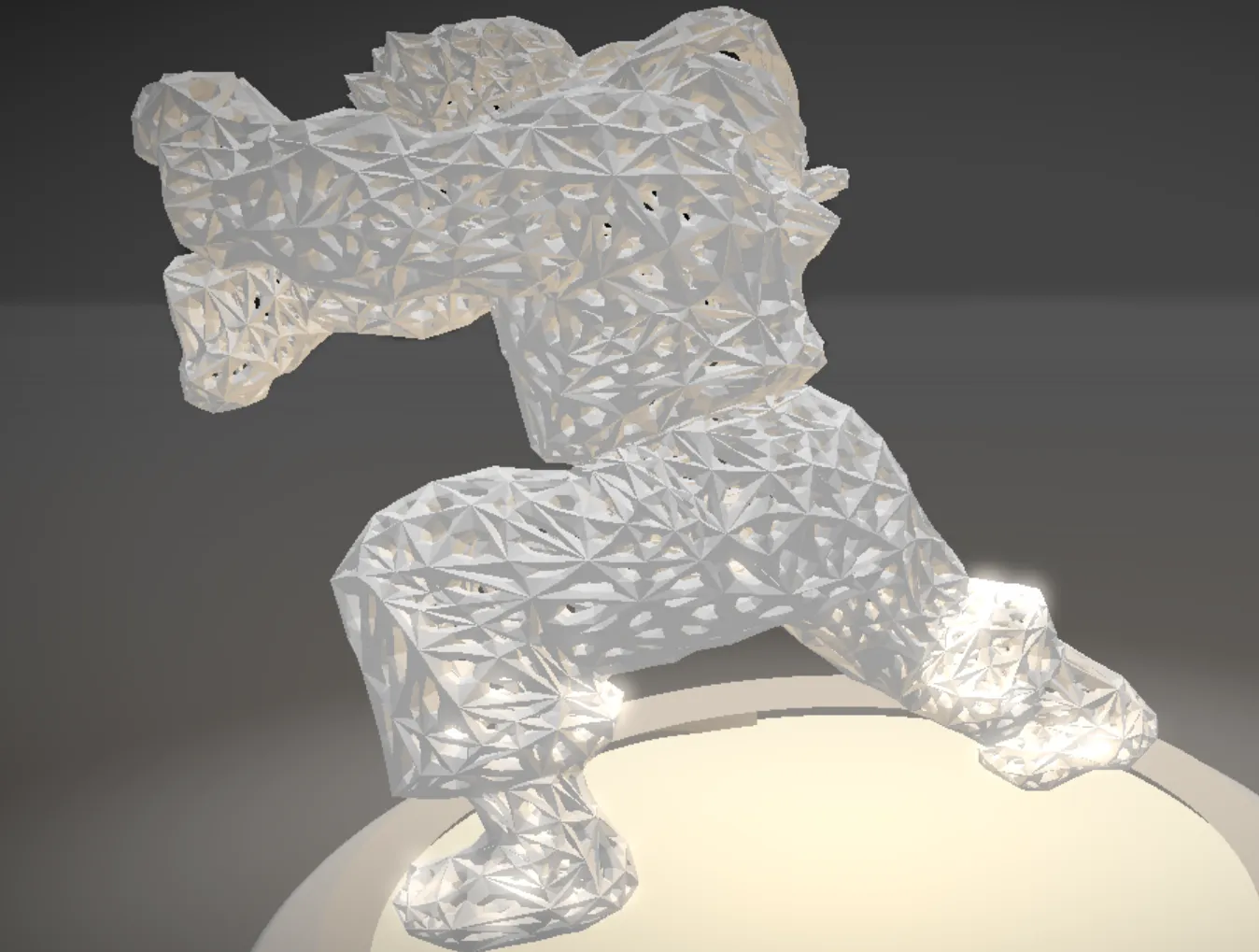 Street Fighter Ryu 3D LED Lamp - Hadouken Pose for Gamers!