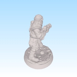 future desert warrior with grenade launcher-2