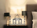 Taj Mahal Line Art, Desktop Line Art-3