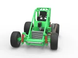 Midget car Base Scale 1:25-3