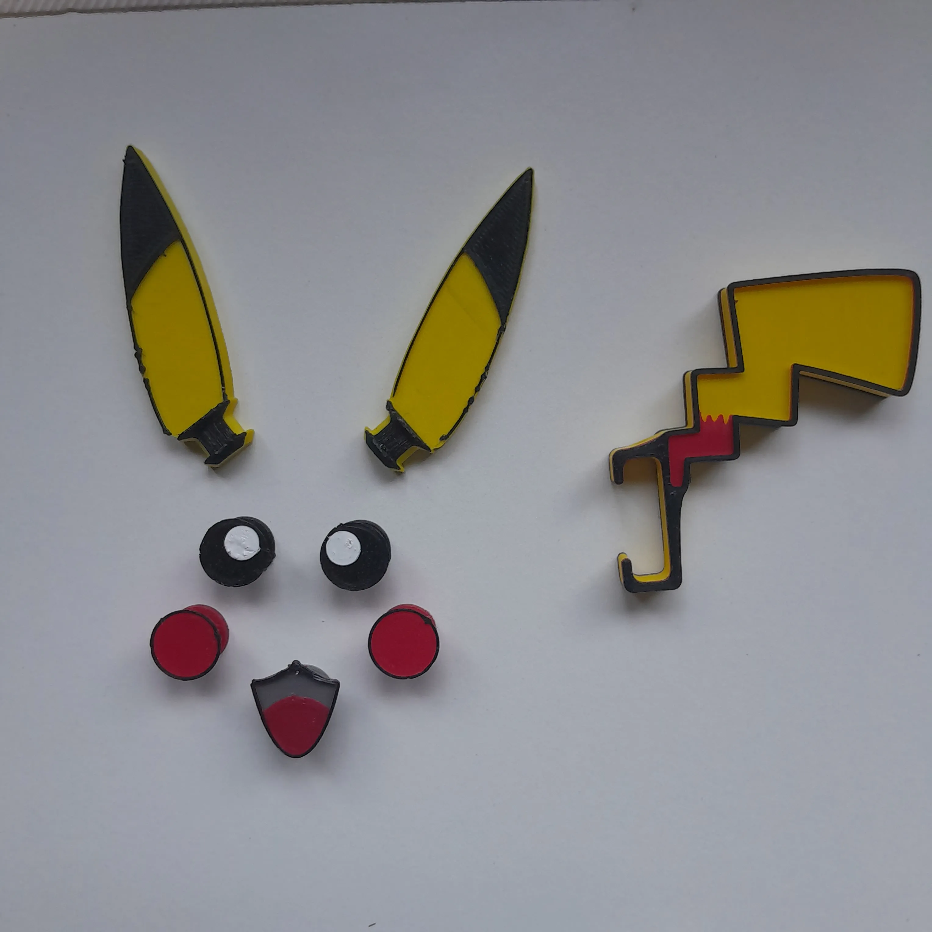 Pikachu crocs shoe charm