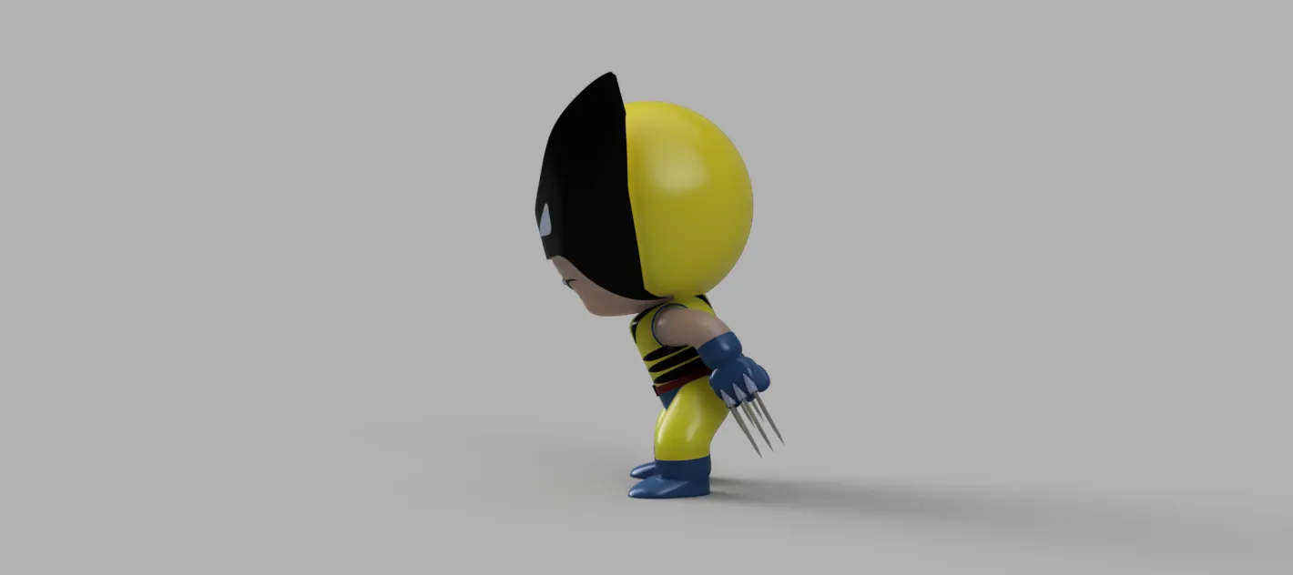 Marvel Comics Mini Wolverine (James Howlett)
