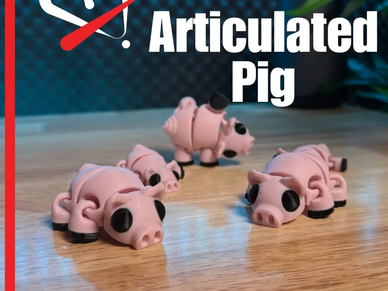 Oink-tastic Articulated Pig