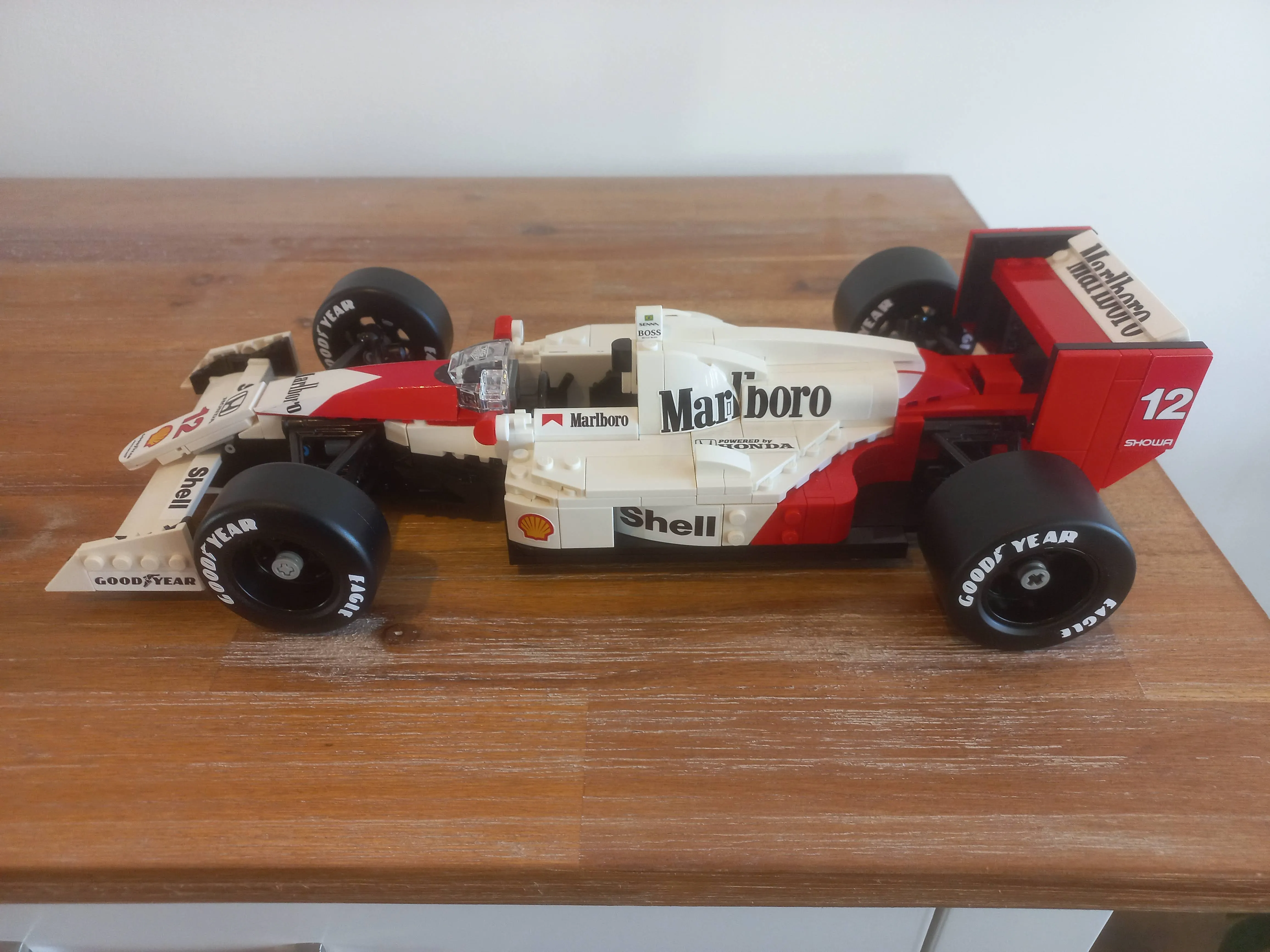 LEGO 10330 MCLAREN MP4/4 WIDE REAR WHEELS AND TYRES
