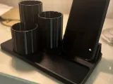 Office organizer with phone holder-0