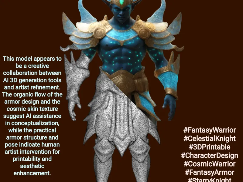 Celestial Guardian Warrior Figure