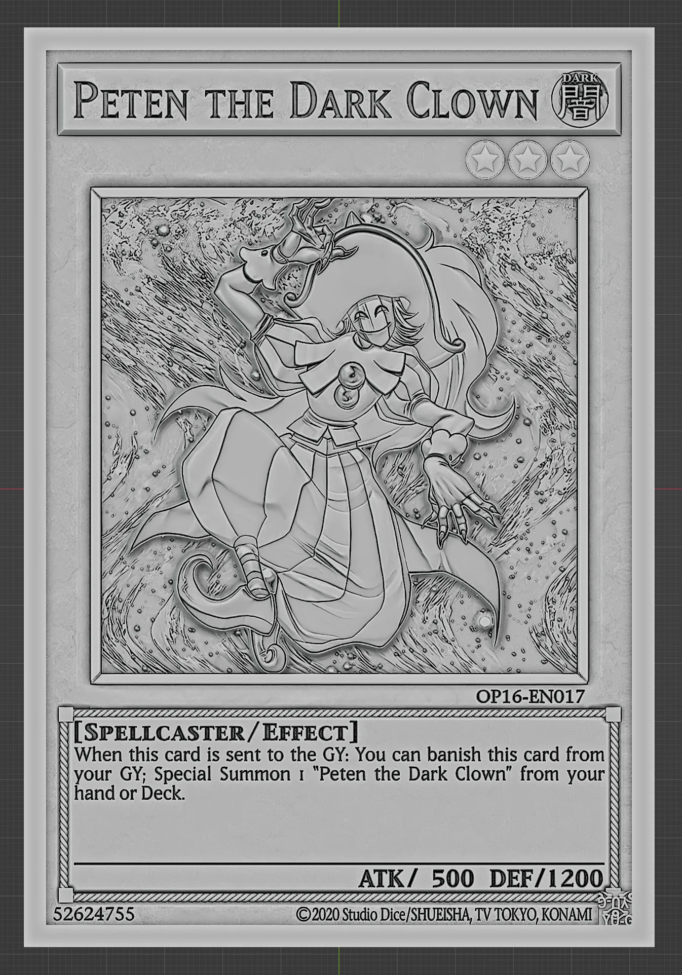 Peten the Dark Clown - yu-gi-oh!