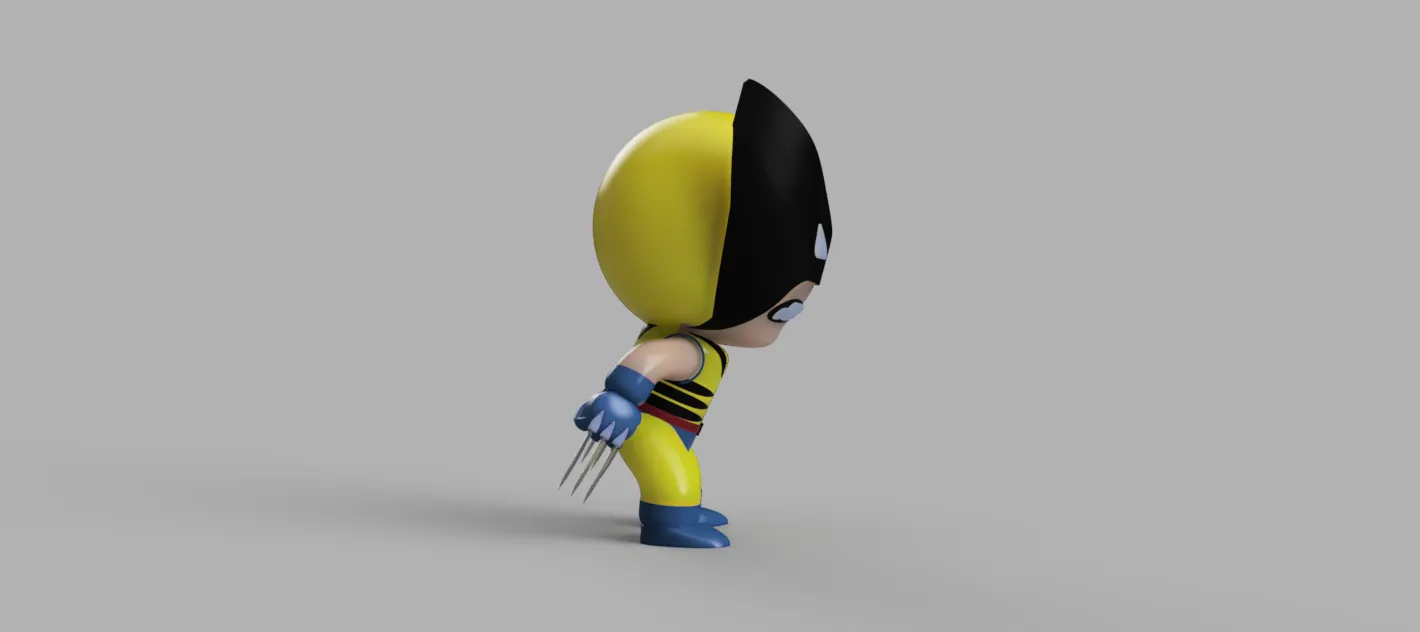Marvel Comics Mini Wolverine (James Howlett)